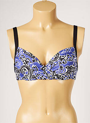 Haut de maillot de bain stretch violet LIVIA femme