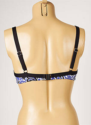 Haut de maillot de bain stretch violet LIVIA femme