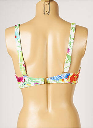 Haut de maillot de bain stretch bleu LIVIA femme