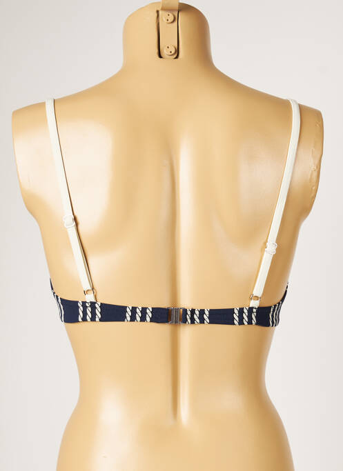 Haut de maillot de bain bleu LIVIA pour femme