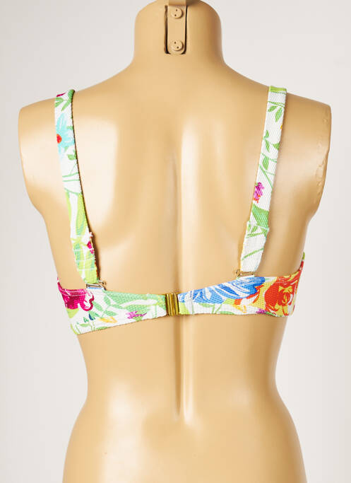 Haut de maillot de bain bleu LIVIA pour femme