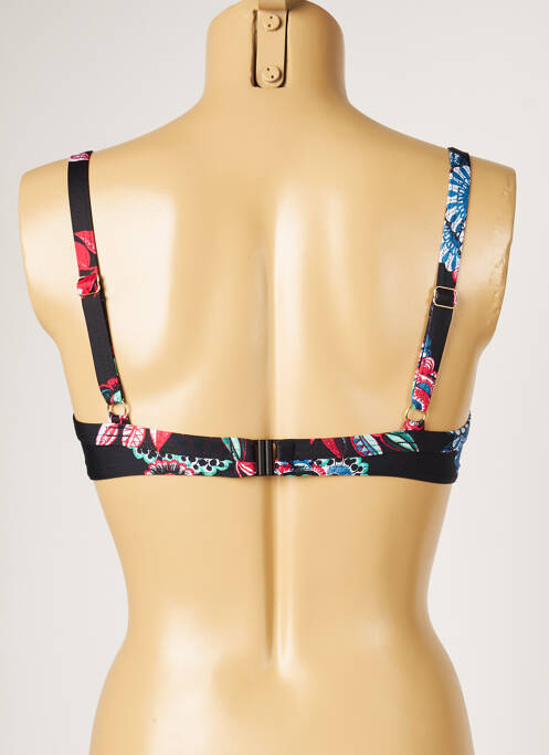 Haut de maillot de bain noir LIVIA pour femme