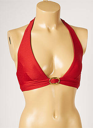 Haut de maillot de bain stretch marron LIVIA femme