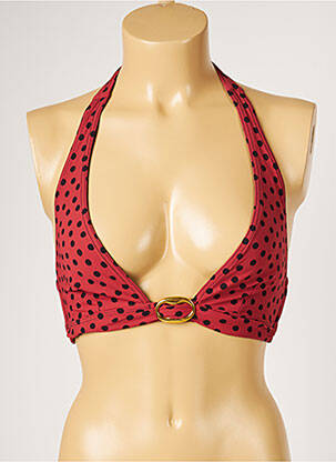 Haut de maillot de bain stretch marron LIVIA femme