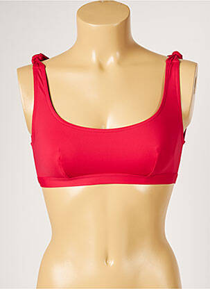 Haut de maillot de bain stretch rose LIVIA femme