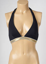 Haut de maillot de bain stretch noir LIVIA femme