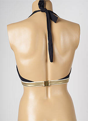 Haut de maillot de bain stretch noir LIVIA femme