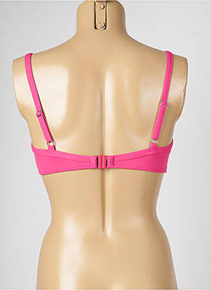 Haut de maillot de bain stretch rose LIVIA femme