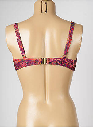 Haut de maillot de bain stretch violet LIVIA femme