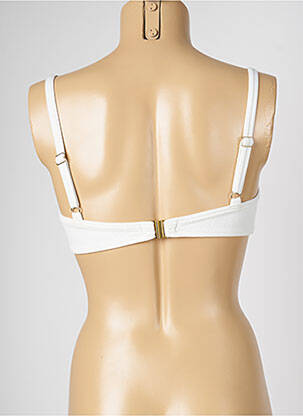 Haut de maillot de bain stretch blanc LIVIA femme