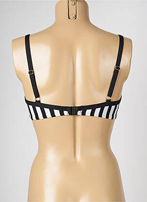 Haut de maillot de bain stretch noir LIVIA femme
