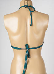 Haut de maillot de bain vert LIVIA pour femme seconde vue