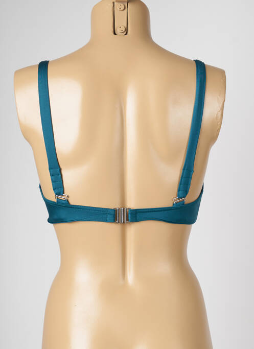 Haut de maillot de bain bleu LIVIA pour femme