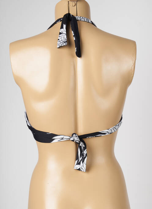 Haut de maillot de bain noir LIVIA pour femme