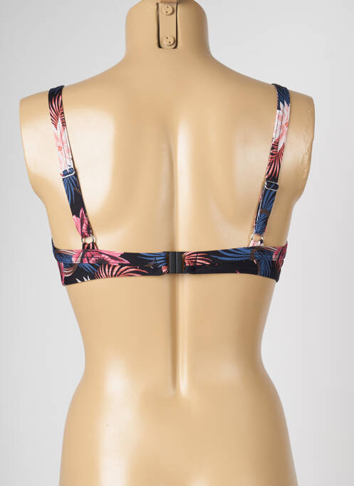 Haut de maillot de bain noir LIVIA pour femme