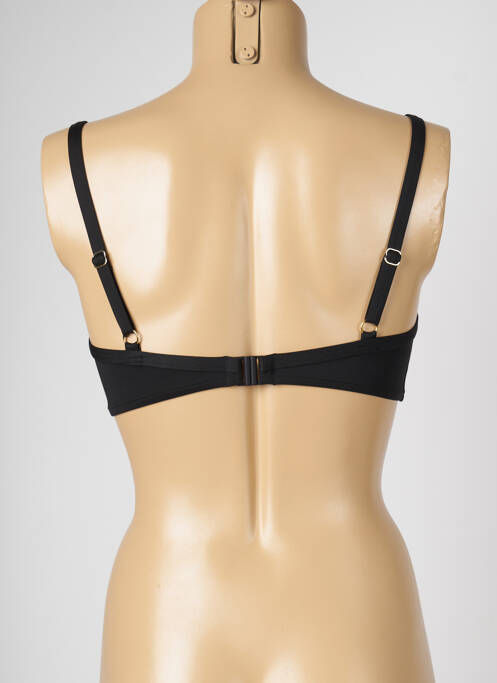 Haut de maillot de bain noir LIVIA pour femme