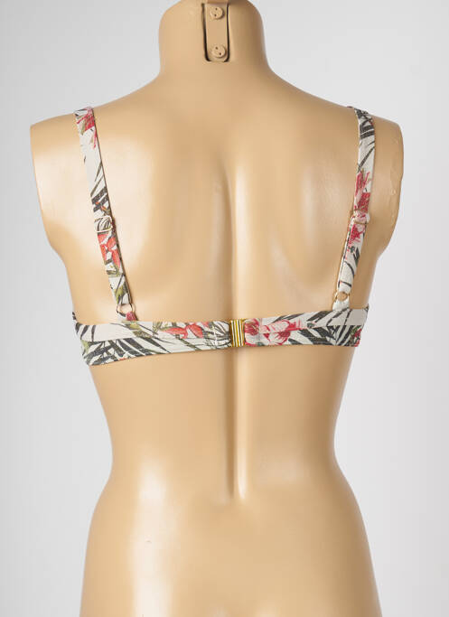 Haut de maillot de bain vert LIVIA pour femme