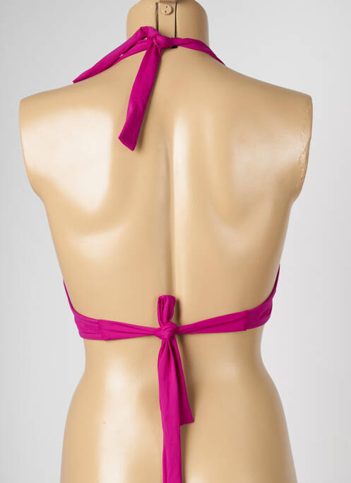 Haut de maillot de bain violet LIVIA pour femme