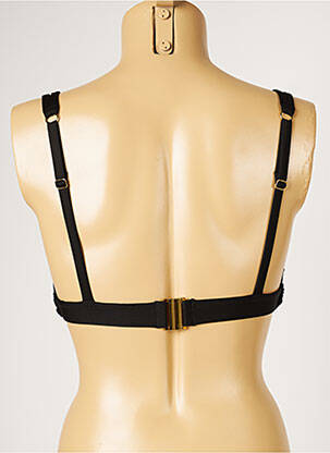 Haut de maillot de bain stretch noir LIVIA femme