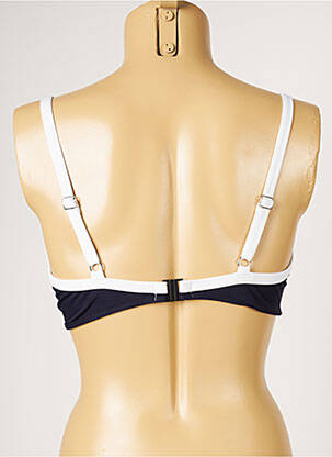 Haut de maillot de bain stretch bleu LIVIA femme
