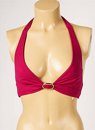 Haut de maillot de bain stretch violet LIVIA femme
