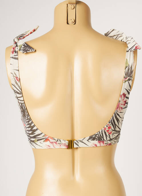 Haut de maillot de bain beige LIVIA pour femme