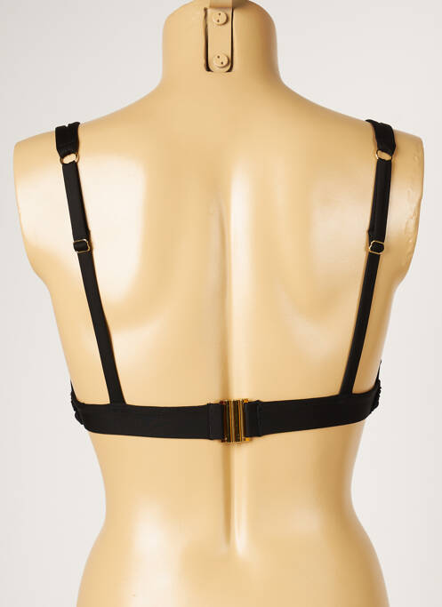 Haut de maillot de bain noir LIVIA pour femme