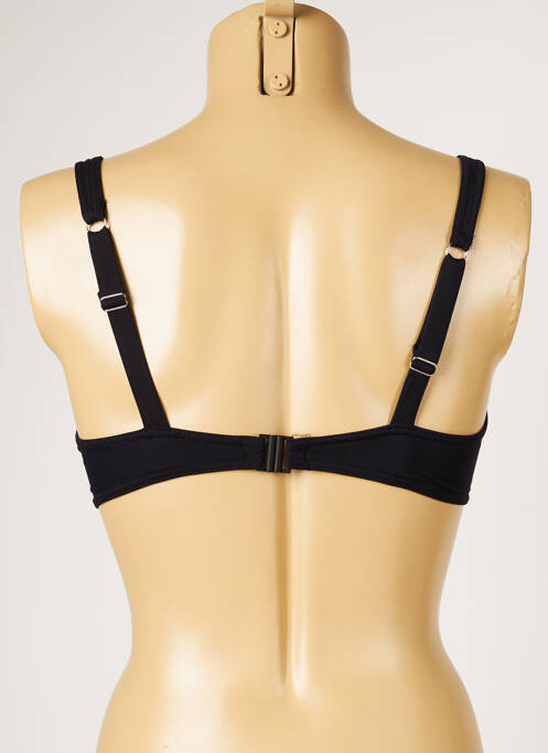 Haut de maillot de bain noir LIVIA pour femme