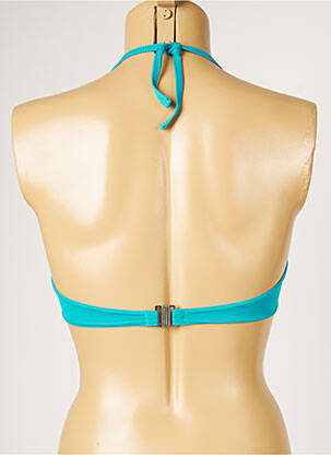 Haut de maillot de bain haut soutien-gorge moulé haut soutien-gorge moulé bleu LIVIA femme