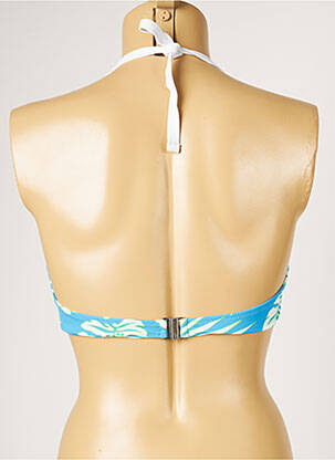 Haut de maillot de bain haut soutien-gorge moulé haut soutien-gorge moulé bleu LIVIA femme