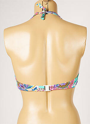 Haut de maillot de bain haut soutien-gorge moulé haut soutien-gorge moulé rose LIVIA femme
