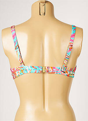 Haut de maillot de bain stretch bleu LIVIA femme
