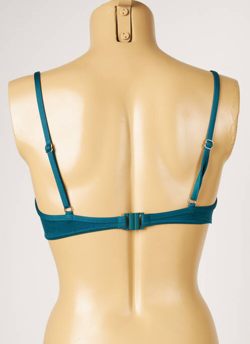 Haut de maillot de bain bleu LIVIA pour femme