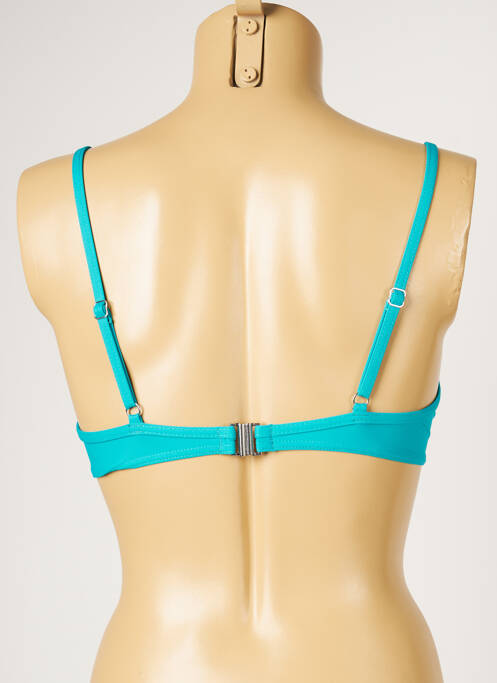 Haut de maillot de bain bleu LIVIA pour femme