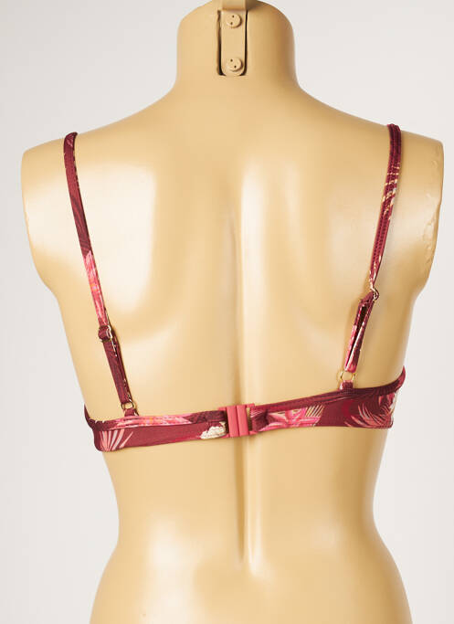 Haut de maillot de bain marron LIVIA pour femme