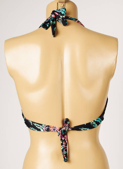 Haut de maillot de bain noir LIVIA pour femme