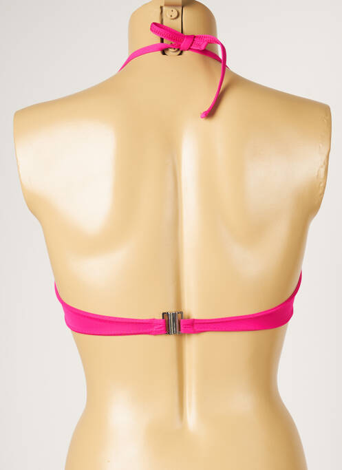 Haut de maillot de bain rose LIVIA pour femme