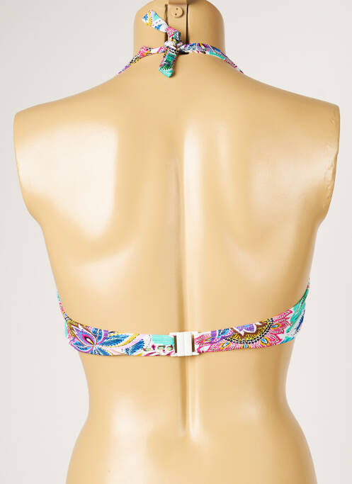 Haut de maillot de bain rose LIVIA pour femme