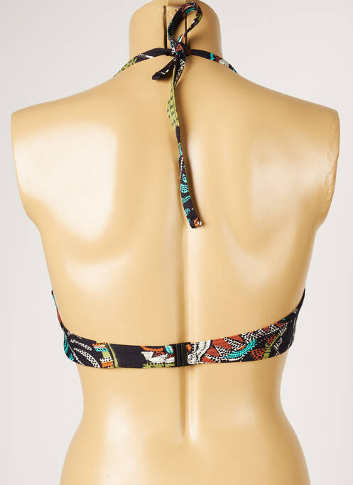 Haut de maillot de bain noir LIVIA pour femme