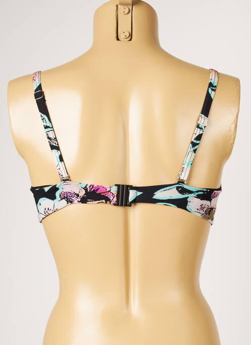 Haut de maillot de bain noir LIVIA pour femme