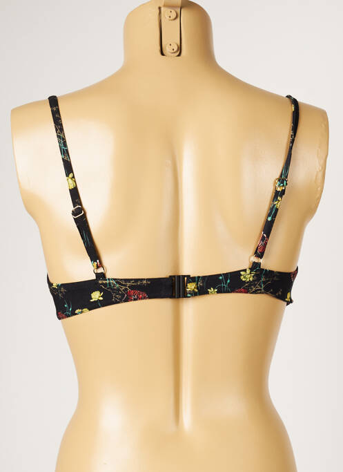 Haut de maillot de bain noir LIVIA femme