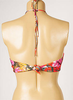 Haut de maillot de bain stretch orange LIVIA femme