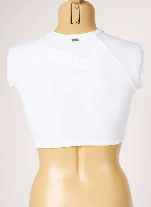 Haut de maillot de bain blanc BANANA MOON pour femme