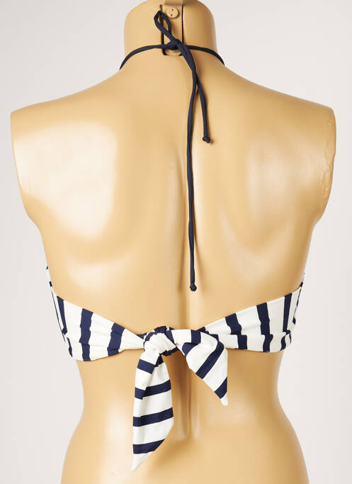 Haut de maillot de bain blanc LIVIA pour femme