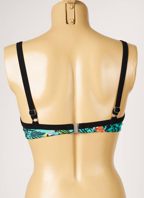 Haut de maillot de bain bleu LIVIA pour femme