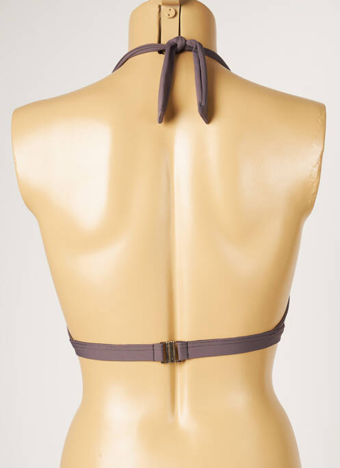 Haut de maillot de bain gris LIVIA pour femme