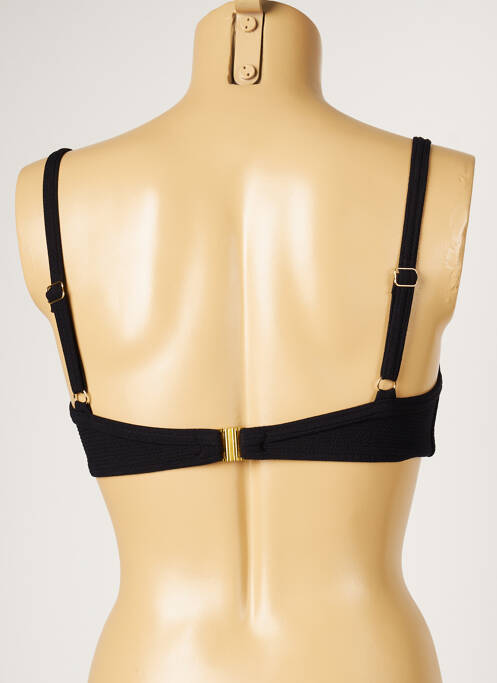 Haut de maillot de bain noir LIVIA pour femme