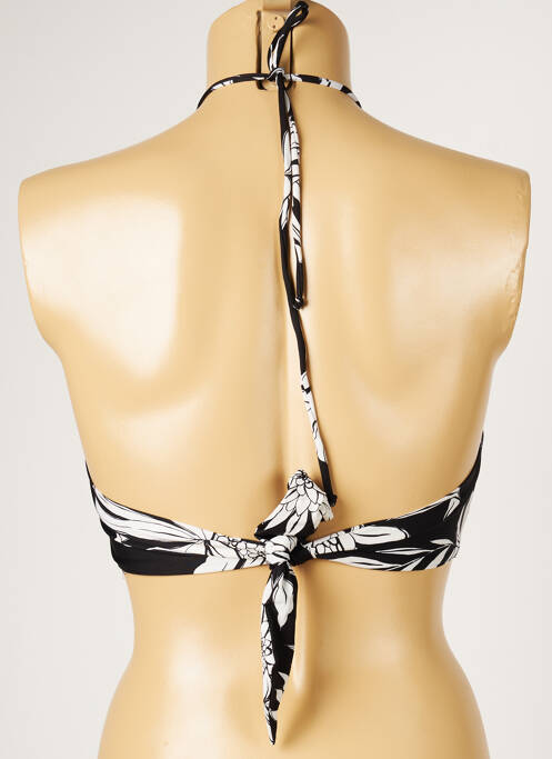 Haut de maillot de bain noir LIVIA pour femme