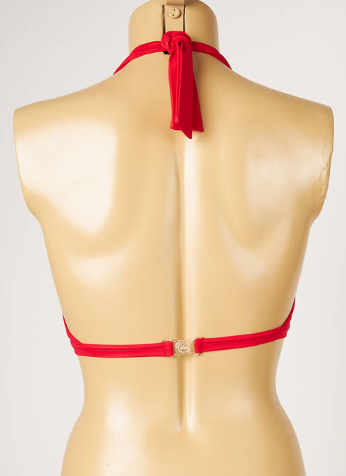 Haut de maillot de bain rouge LIVIA pour femme