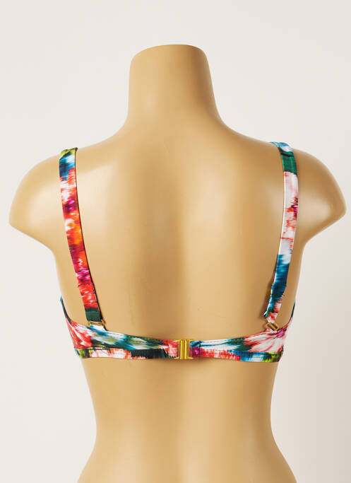 Haut de maillot de bain bleu LIVIA pour femme